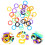 50 pezzi custodie in silicone per chiavi 7