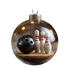 Durable Shatterproof Plastic Holiday Ball For Christmas Tree-F