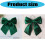 Festives Velvets Bowknot Decorative Accent for-Wine Red Sequins 2