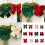 Festives Velvets Bowknot Decorative Accent for-Wine Red Sequins 4