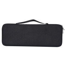 Portable Keyboard Storage Bag Compatible with Logitech Wireless Keyboard Hard Shell Compression-Resist Fall-Resistant Black