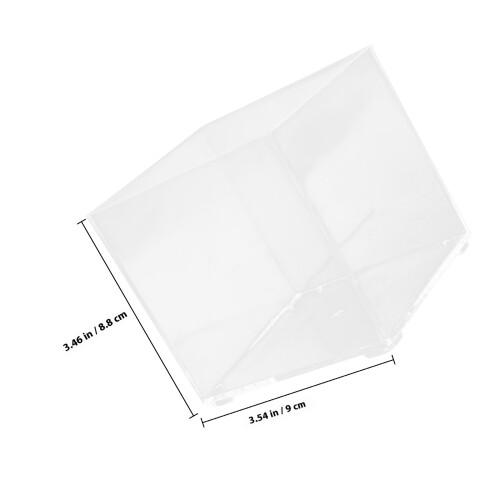 Tea Organizer Box Acrylic Storage Families Office 1set 1
