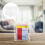 Tea Organizer Box Acrylic Storage Families Office 1set 7