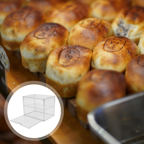 Bread Box Per Cucina Trasparente A 2
