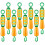 1 Doos Van 8 Stks Draaikoppelingen Aasconnector 1