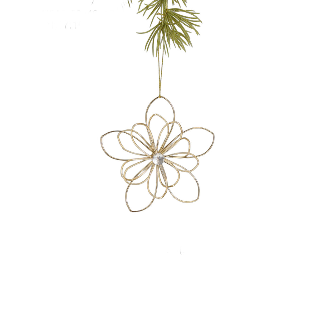 Artistic Iron Butterfly/Bell/Snowflake/Flower-snowflake gold-image-OPC-PMBX7P7-NEW