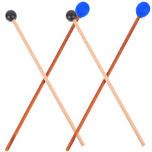 2Paren Paar En Uitgebalanceerde Marimba Mallets Voor Oefening