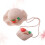 1 Set Decoratieve Strandhoed Strohoed Hoed 54 Cm 6