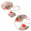 1 Set Decoratieve Strandhoed Strohoed Hoed 54 Cm 3