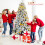 6FT Christmas Tree Hinged Artificial Xmas Tree 5