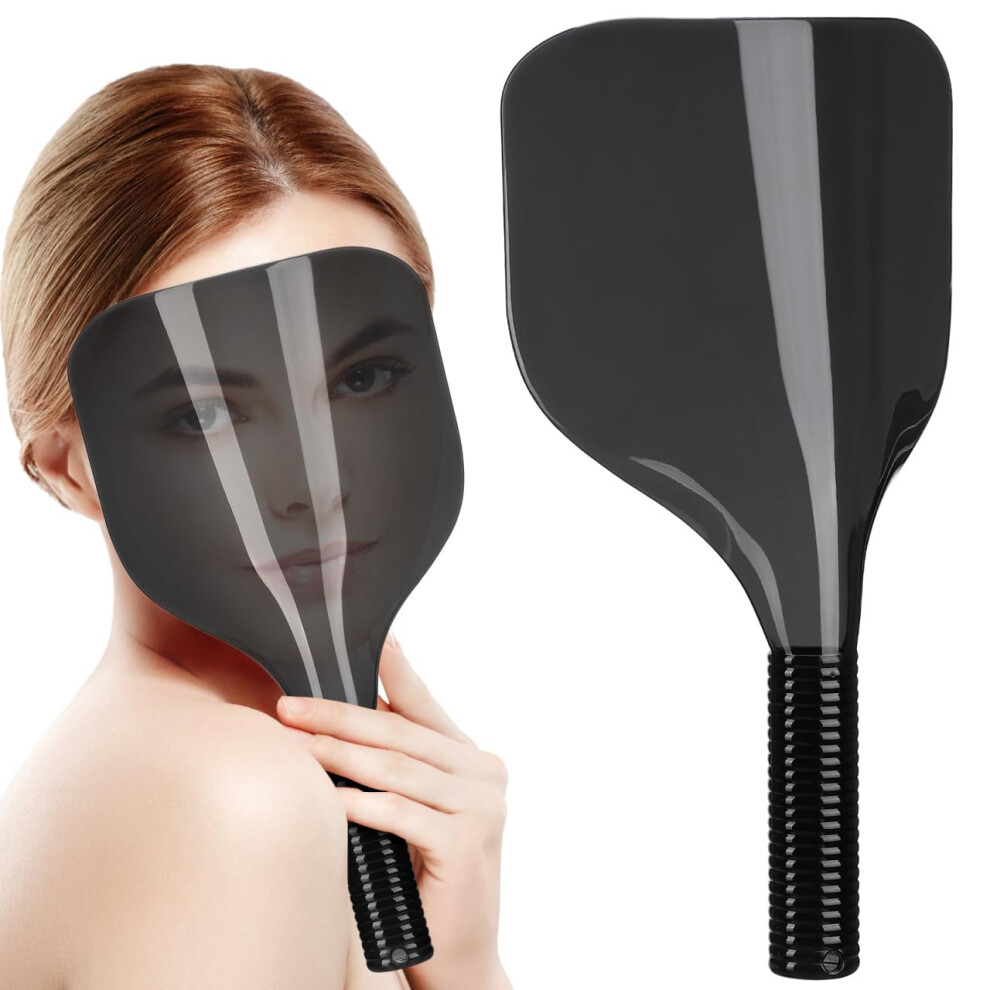 Shield for Hairspray Hand-Held Hairspray Shield For Barbers And Hair Salons Hairdressing Protection Mask