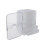 Living And Home Large Capacity Makeup Organizer, White 4