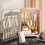 Living And Home Large Capacity Makeup Organizer with Mirror, Pink 2