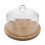 1 Set Transparente Lebensmittelhaube Mit Bodenplatte 1