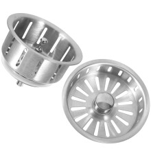 1 Set Spülbecken Ablaufstopfen Spülsieb Spülfilter Ablaufkorb Deckel