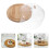 1 Set Transparente Lebensmittelhaube Mit Bodenplatte 3