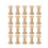 20 pezzi legno forma 47x30 mm per fai da te 7