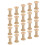 20 pezzi legno forma 47x30 mm per fai da te 3