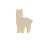 1 Set Van 4 Alpaca Luiaard Speld 10