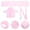 Bath Pasgeborene Katoenen Badjas Roze 1 Set 11