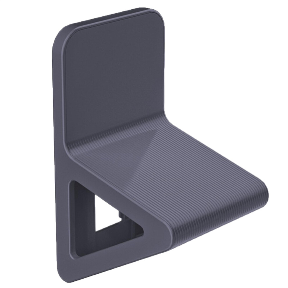 Black Shower Pedal Foot Rest For Shaving Legs Triangular Stable Shower Step Non-Slip Bathroom Footrest For Home Or Hotel