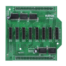 HUB100 8-Ausgänge PCB Adapter Platine