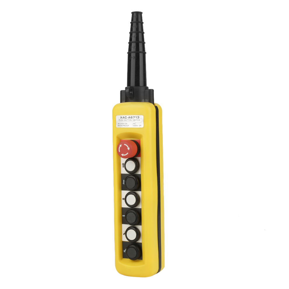 Crane Chain Hoist Push Button Switch Rainproof Emergency Stop 323163249988