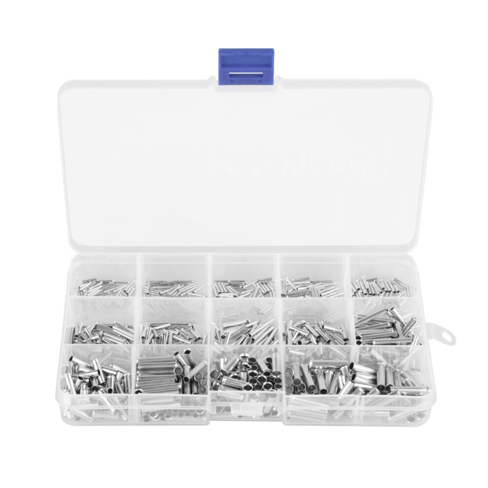 700Pcs 14 Values 1022 Awg Ferrule Copper Terminals Kit 323163250878