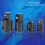 4x Schwarz Chrom-Vanadium-Steckdosenadapter 1/2"-1/4" 3