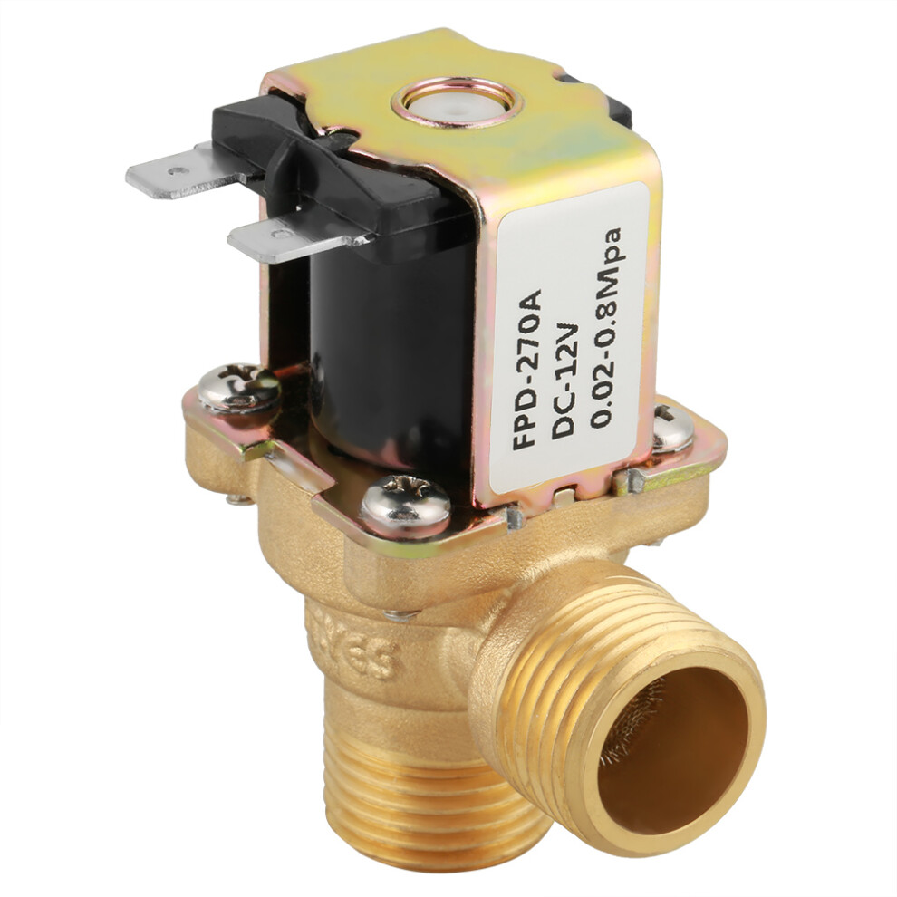 Dc 12V Dn15 G1/2 Brass Solenoid Valve Normally Closed With Filter 323163251639