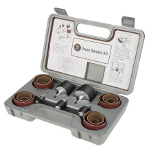 25pcs Spindle Sanding Drum Kit with Case for Drill Press
