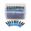 100x SC-Faser-Schnellsteckverbinder FTTH 3