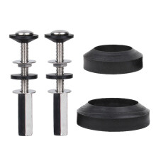 Toilet Tanks To Bowl Hardware Set With Long Bolts And Sponge Gaskets, For 2-Inch And 3-Inch Flush Valves, Set 2