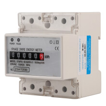 220V Digitaler Einphasen-Zähler 4P Din-Schiene 10(40)A