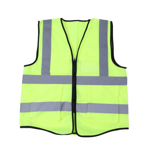 Reflektierende Warnweste Fluoreszierend Grün