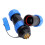 SP21 IP68 7-Pin wasserdichter Kunststoff-Stecker 1