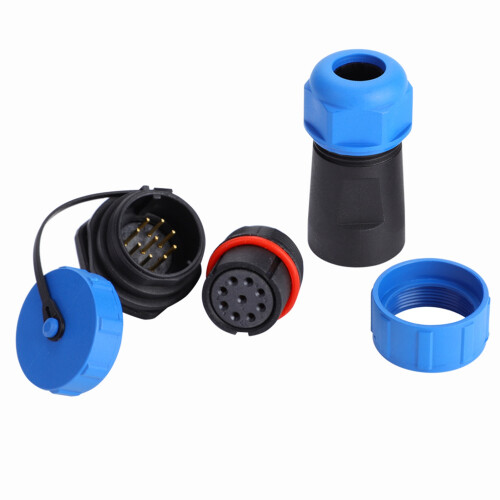 IP68 SP21 7Pin Wasserdichter Luftfahrtstecker