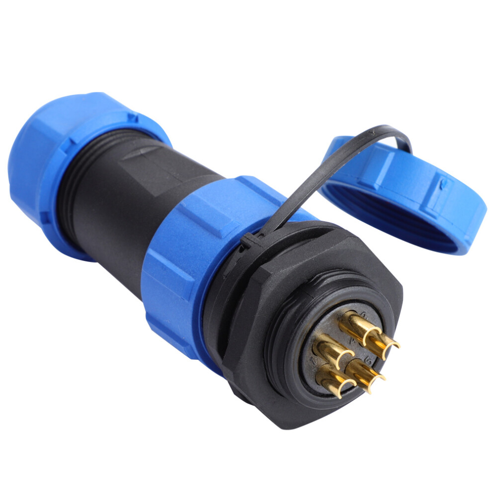 Ip68 Sp21 5Pin Waterproof Aviation Plug 323163252629
