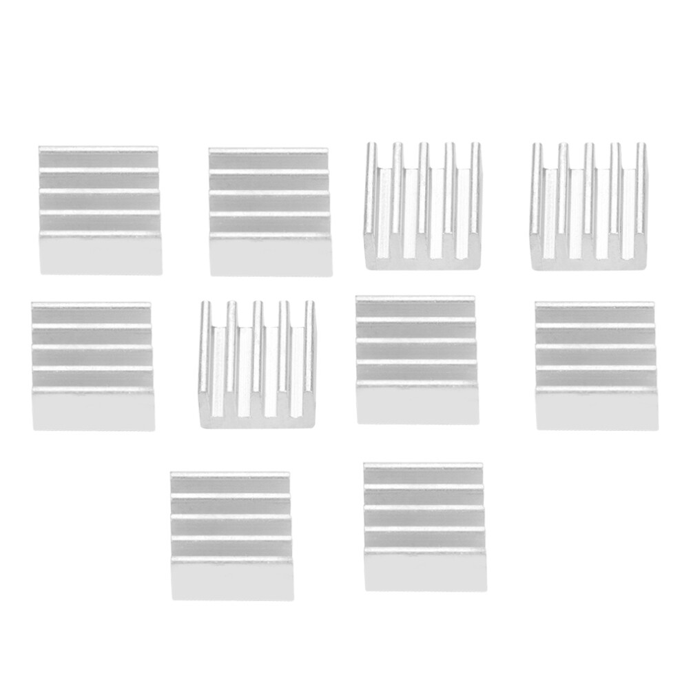 10Pcs Adhesive Aluminum Heat Sinks For 3D Printer A4988 323163252490