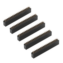 5x 2x20 Pin 2,54mm Steckerleiste weiblich Dual Row