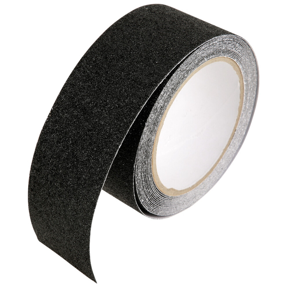 5Cm X 5M Pvc Anti Slip Tape Black Self Adhesive 323163252902