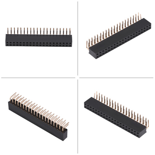 3pcs 2x20 Pin 2.54mm Female Headers for Raspberry Pi 2