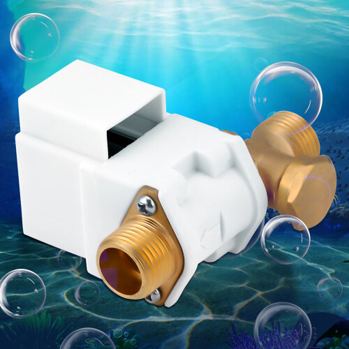 DC 12V G1/2" Solenoidventil N/C für Wasser (Solar) 2