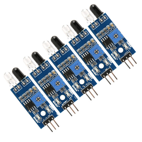 5pcs  IR Infrared Obstacle Avoidance Sensor Module for Smart Car Robot 1