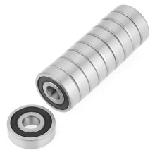 10x Kugellager 6200-2RS 10x30x9mm Tiefriefen