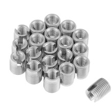 20x Edelstahl SUS303 M3x6mm Gewindestifte Einschraubnieten