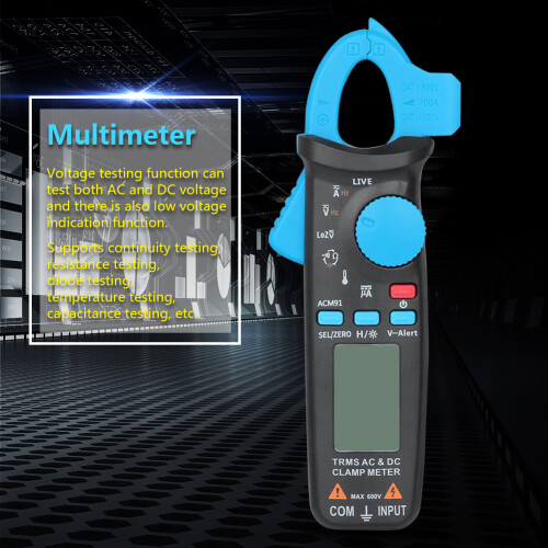 Multimeter AC/DC 6000 Zählspannung Strom Widerstand Temp 1