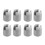 20x Metall-Selbstschraubeinsatz M4x8mm Set 3