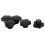5x Universal Black Plastic Star Knob M8 for Machine Tool 1