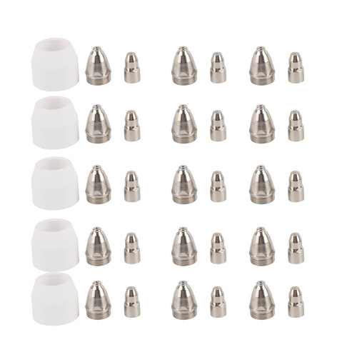 25pcs Cutting Tips Electrode Consumable Fit for P80 Torch